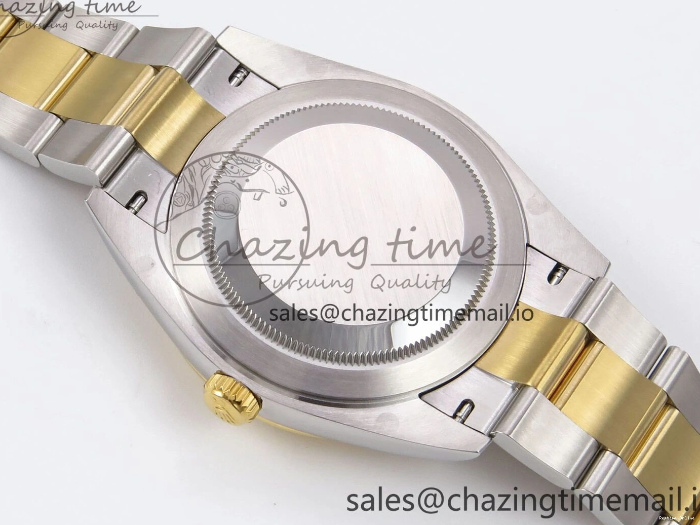 0506 DateJust 41 126333 EWEF Best Edition YG Stick Dial on SS YG Oyster Bracelet A Durable 971